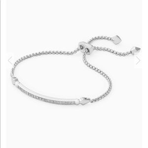 Kendra Scott Ott Adjustable Chain Bracelet Silver